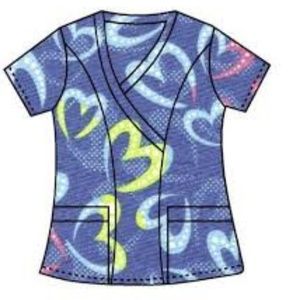 Delta Uniforms Scrub Top